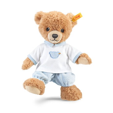 【ぬいぐるみ】 Steiff シュタイフ テディベア おやすみクマちゃん ブルー 25cm【節句 入園 卒園 入学】【P】