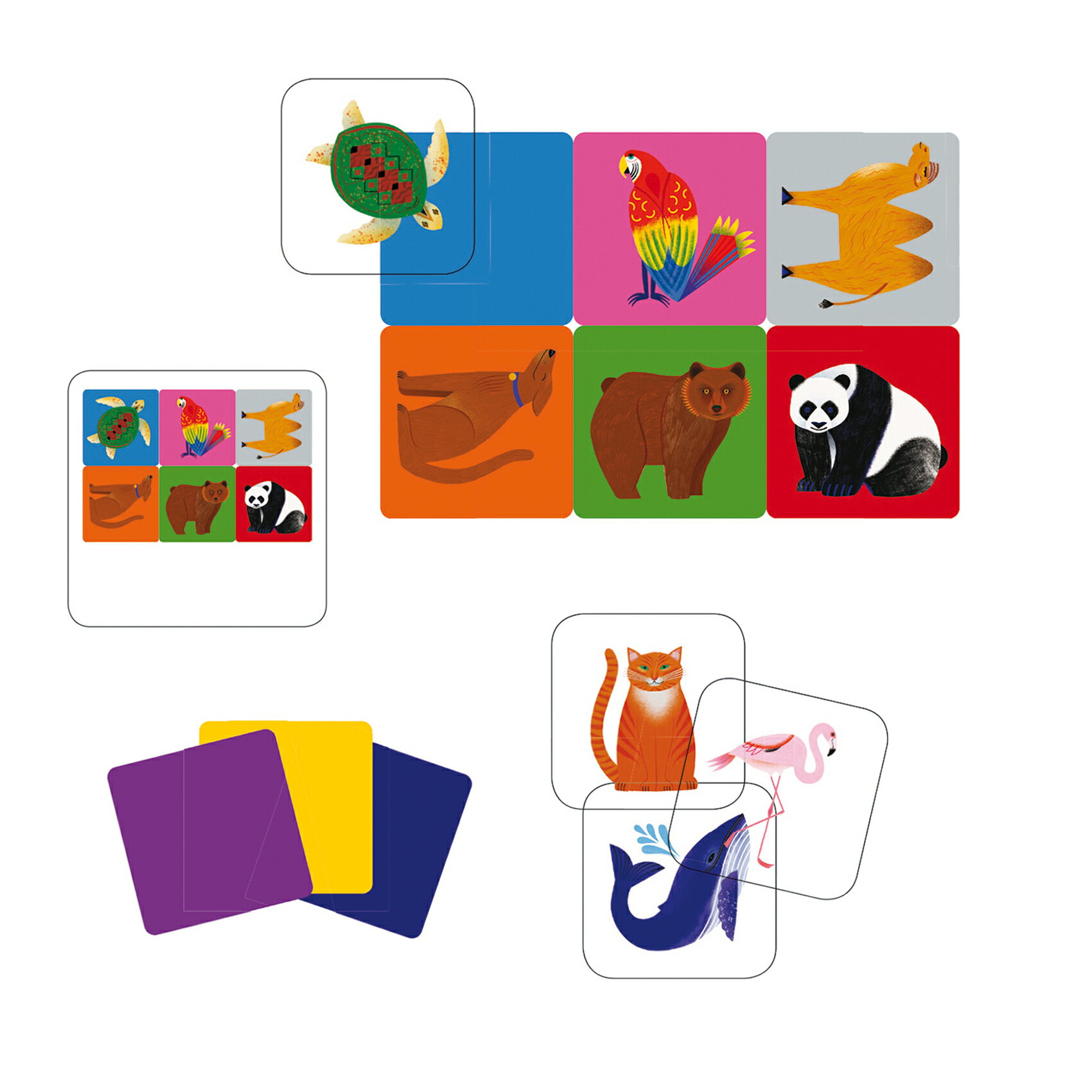 言語ゲーム カードゲーム コミュニケーション おもちゃ 知育玩具 子ども 大人 6歳 プレゼント かわいい おしゃれ｜DJECO ジェコ ツイストアップ｜
