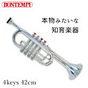 商品名 シルバートランペット 4keys 42cm ブランド BONTEMPI(ボンテンピ) 企画国 イタリア 生産国 イタリア 対象年齢 3歳以上 商品サイズ 約42×12.8×9.3cm パッケージサイズ 約42.7×15.4×9.3cm 内容 楽器玩具×1 材質 プラスチック 音階 ミ・ラ・ド＃・ミ※玩具のため正確な音階ではありません。※本商品は本物の楽器と指使いは異なっています。 CE ヨーロッパ安全規格、おもちゃ安全基準「EN71」適合品。お子様がなめても安全な塗料を使用しています。 お手入れ方法 乾いた柔らかい布で優しく拭いてください。硬い布や水分のある布などを使用した場合、塗装はがれの原因となる可能性が御座います。アルコール洗剤や水分のあるものの使用は製品の劣化につながる可能性がございますので、使用しないでください。 注意事項 商品画像はイメージです。実際のものとは若干異なる場合がございます。 輸入商品のため、入荷時点で外装ビニール・ジャケットなどに、細かい傷、折れ、擦れ、凹み、破れ、汚れ・角潰れなどのダメージがある場合がございます。これらを理由にした返品・交換はお受けいたしかねます。また、ご案内なくパッケージや仕様が変更する場合がございます。予めご了承ください。 トランペット おもちゃ 楽器 子供 知育玩具 知育楽器 プラ製 おもちゃ 楽器 こども 男の子 女の子 3歳 4歳 おすすめ プレゼント 誕生日ギフト 楽器おもちゃ 3歳誕生日 クリスマス 楽器 金管楽器 ラッパ おうち時間トランペット おもちゃ 知育玩具 知育楽器 プラ製 誕生日プレゼント 3歳 海外 こども 男の子 女の子 3歳以上 4歳 5歳 おすすめ 誕生日プレゼント 3歳 プレゼント ギフト 誕生日 楽器 金管楽器 ラッパ おうち時間 トランペット おもちゃ 楽器 子供 知育玩具 知育楽器 おもちゃ 楽器 こども 男の子 女の子 3歳 4歳 おすすめ プレゼント 誕生日ギフト 楽器おもちゃ 3歳誕生日 クリスマスプレゼント 3歳 4歳 子供の日 端午の節句 入園祝い 子供 楽器 金管楽器 ラッパ おもちゃ おうち時間イタリアの楽器玩具専門メーカー ボンテンピ BONTEMPI(ボンテンピ)は約80年の歴史を持つ、世界中の子供たちに愛されているイタリアの楽器玩具専門メーカーです。丈夫で軽く、実際に存在する楽器そっくりに作られています。 楽器に興味のあるお子様へ 実際のトランペットそっくりに作られており、おもちゃを通して楽器を奏でる楽しさや音楽に親しむきっかけになります。 演奏しやすい工夫 ピストンが色分けされているので、どのピストンを押したらどんな音が出るのかわかりやすくなっています。 音に触れる最初のステップに はじめは吹くことが難しくても、肺活量が育ってきて息を入れるコツをつかめば音が出せるようになってゆきます。音が出る達成感から演奏が楽しくなります。