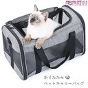 ペット キャリーバッグ 犬 猫 折りたたみ ケース 防災 お出かけ 小型犬