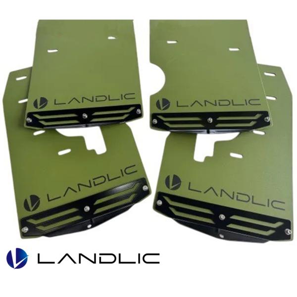 LAND-3D5MF-004 LANDLIC（ランドリック） マッドフラップ デリカD:5 後期 オリーブ（OLIVE）
