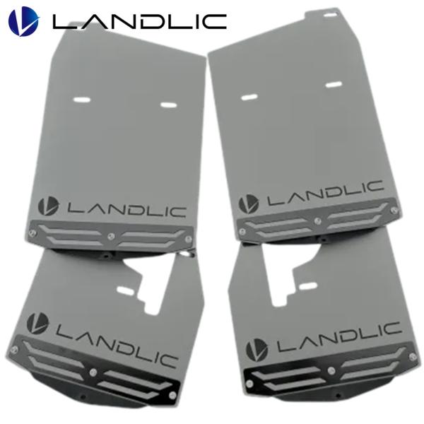 LAND-D5MF-005 LANDLIC（ランドリック） マッドフラップ デリカD:5 前期 グレー（GRAY）