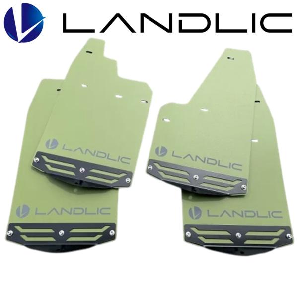LAND-JIMMF-003 LANDLIC（ランドリック） マッドフラップ ジムニー シエラ JB74 オリーブ（OLIVE）