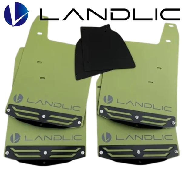 Rakuten - LAND-PRDMF-003 LANDLIC（ランドリック） マッドフラップ オリーブ（OLIVE）150プラド/ランドクルーザープラド