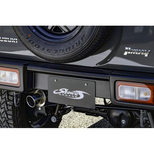 showaGARAGE【ショウワガレージ】ABSリアバンパースポイラー タイプ2 標準テール仕様（塗装済み）ジムニーJB64W 3型まで ※受注生産 ※自動車関係業者のみ配送可