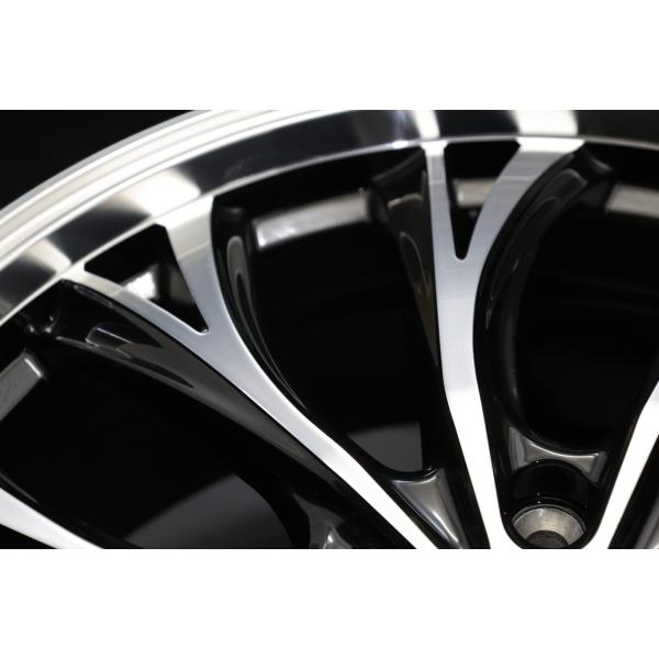 ★数量限定★ HOTSTUFF【ホットスタッフ】プレシャス HS-2 20x8.0 +45 5H/114.3 メタリックブラックポリッシュ（MB/P）HS2-18 x4本