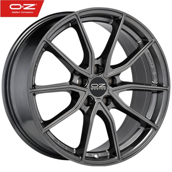 OZ（オーゼット） Super Sport【スーパースポーツ】18x8.0 ＋45 5H/112 スターグラファイト（SG）x4本セット ※ゴルフ8GTI 7R Tロック