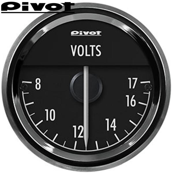 Rakuten - PIVOT 【ピボット】 STING 52 電圧計（STV-5）グリーン照明 クラシックデザイン