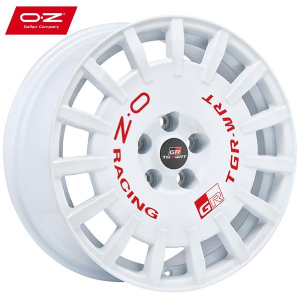 OZ Rally Racing【オーゼット ラリーレーシング】TGR-WRT 18x8.0 +45 5H/114.3 マットブラック（MB） x4本 ハブ径Φ60,06 ※トヨタ純正ナット対応