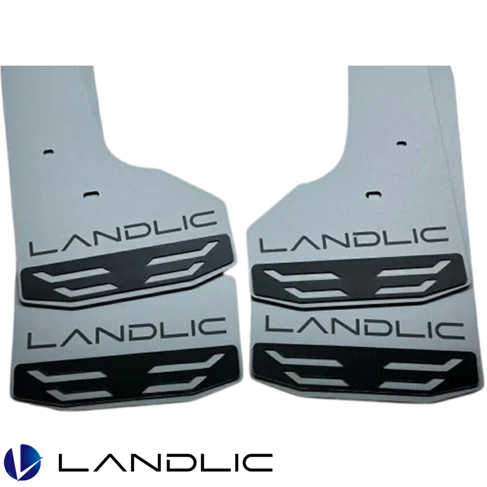 LAND-NDMMF-004 LANDLIC（ランドリック） マッドフラップ デリカ ミニ（2025/10~ ） グレー（GREY）
