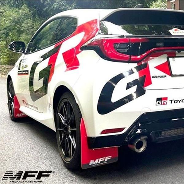 MFF【マッドフラップファクトリー】 マッドフラップ 1台分セット GRヤリス GXPA16 2024/4〜 ※ロゴ/カラーバリエーション要選択...