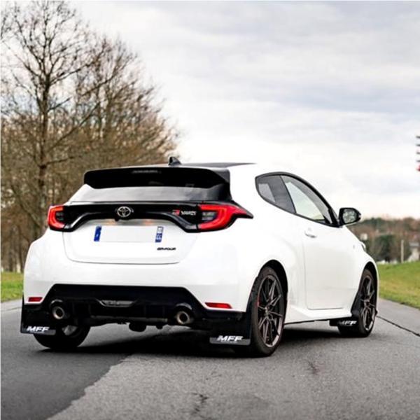 MFF【マッドフラップファクトリー】 マッドフラップ 1台分セット GRヤリス GXPA16/MXPA12 〜2024/3 ※ロゴ/カラーバリエーション要選択 3