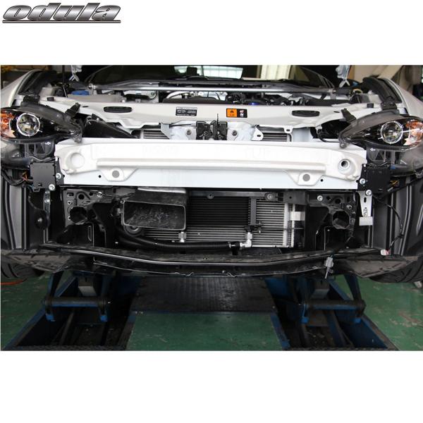 odula【オーデュラ】 オイルクーラーキット（ND063） 車検対応 適合車種情報 ロードスター ロードスターRF 型式 ND5RC/NDERC　 仕様：オイルクーラー13段 付属品：ステンメッシュホース/ホースエンド/サンドイッチブロック/専用ステー/コルゲートチューブ/ボルトナット/防振ゴム ■ロードスター/ND/オイルクーラーキット■