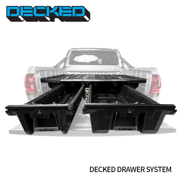 DECKED MT3【デックド】 DRAWER SYSTEM ドロアー システム GUN125 ハイラックス ※個人宅配送不可（法人 or 営業所止めのみ）