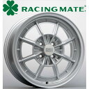 Racingmate【レーシングメイト】Retro-Line T04 16x7.0 ＋35 4H/100 シルバー x4本セット ※ハブ径67.1Φ