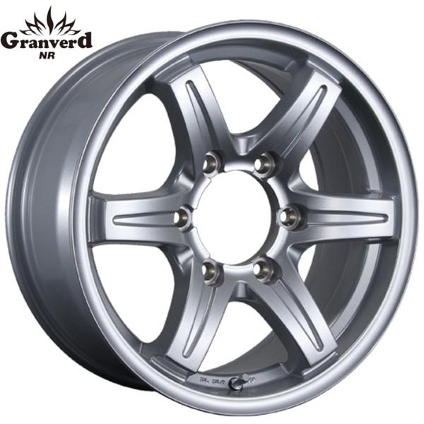 【TWS】グランヴァード NEO（ネオ） 16x7.0J ＋38 6H/139.7 φ110 シルバー x4本セット