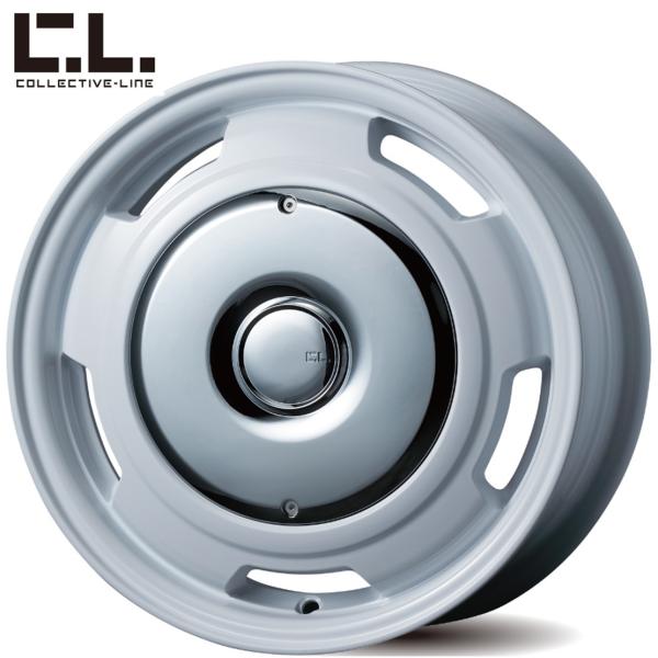 TAS コレクティブライン【Latte】ラテ 15x5.5 ＋40 4H/100 ホワイト x4本　※スマート フォーツー/フォーフォー