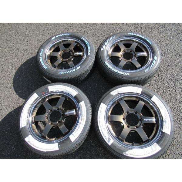 TE37風アルミ+YOKOHAMA BlueEarth 4本セット RAYS サマータイヤ ホイール4本セット レイズ ボルクレーシング TE37