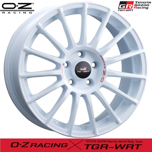 Rakuten - OZ（オーゼット） Superturismo【スーパーツーリズモ】TGR-WRT 18x8.0 ＋45 5H/114.3 レースホワイト（RW）x4本セット（パーツキット付属）