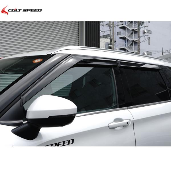コルトスピード【COLT SPEED】エアロサイドバイザー（CSD0301-010）アウトランダーPHEV GN0W
