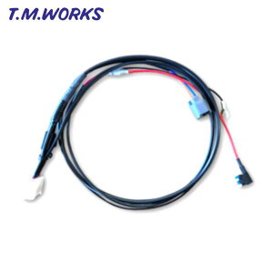 MS004-1 T.M.WORKS【TMワークス】Ignite MSI接続用 Ignite VSD電源ハーネス(直列3気筒/4気筒/6気筒専用 バッテリーターミナル8mm)