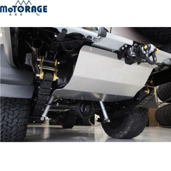 MOTORAGE【モトレージ】タンクガード〈アルミ合金製4mm厚〉ランドクルーザー70 GDJ76W