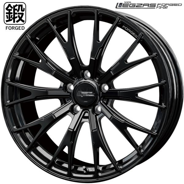 シュティッヒ【STICH】 レグザス フォージド （鍛造）FS-02 19x8.0 +28 5H/120 グロスブラック（GB） SF2-07 x4本 ※レクサス/トヨタ車用（球面(R)M14ボルト対応）