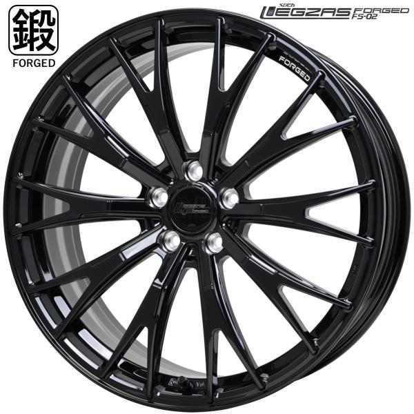 シュティッヒ【STICH】 レグザス フォージド （鍛造）FS-02 20x8.5 +28 5H/120 グロスブラック（GB） SF2-11 x4本 ※レクサス/トヨタ車用（球面(R)M14ボルト対応）