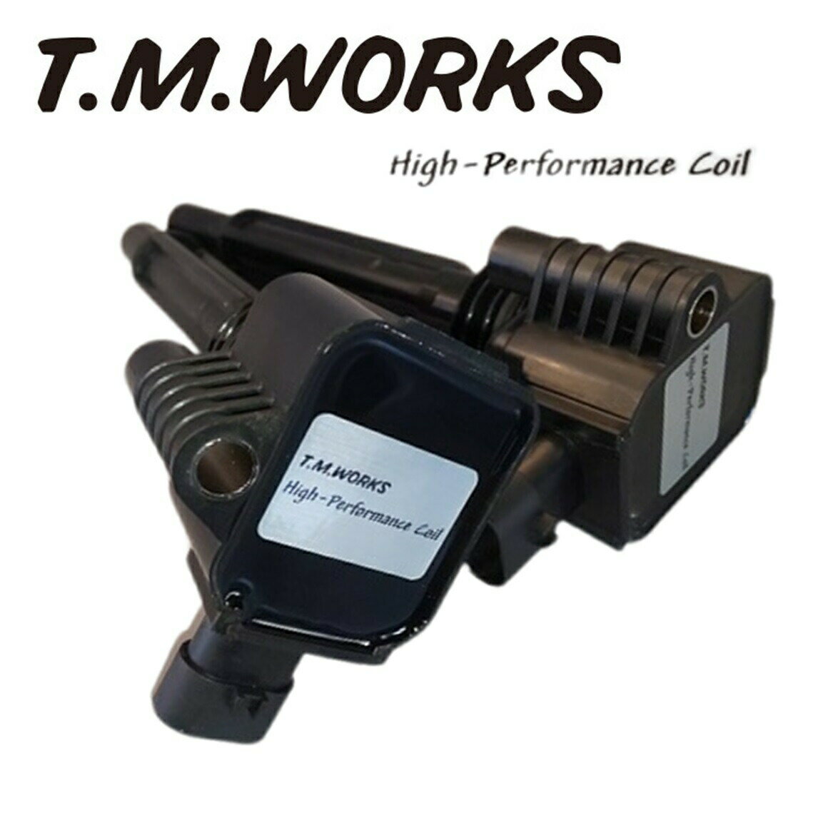 T.M.WORKS【TMワークス】ハイパフォーマンスコイル（TM34131）FIAT/フィアット 500 0.9L Twin Air 年式:11y03～ x1台分