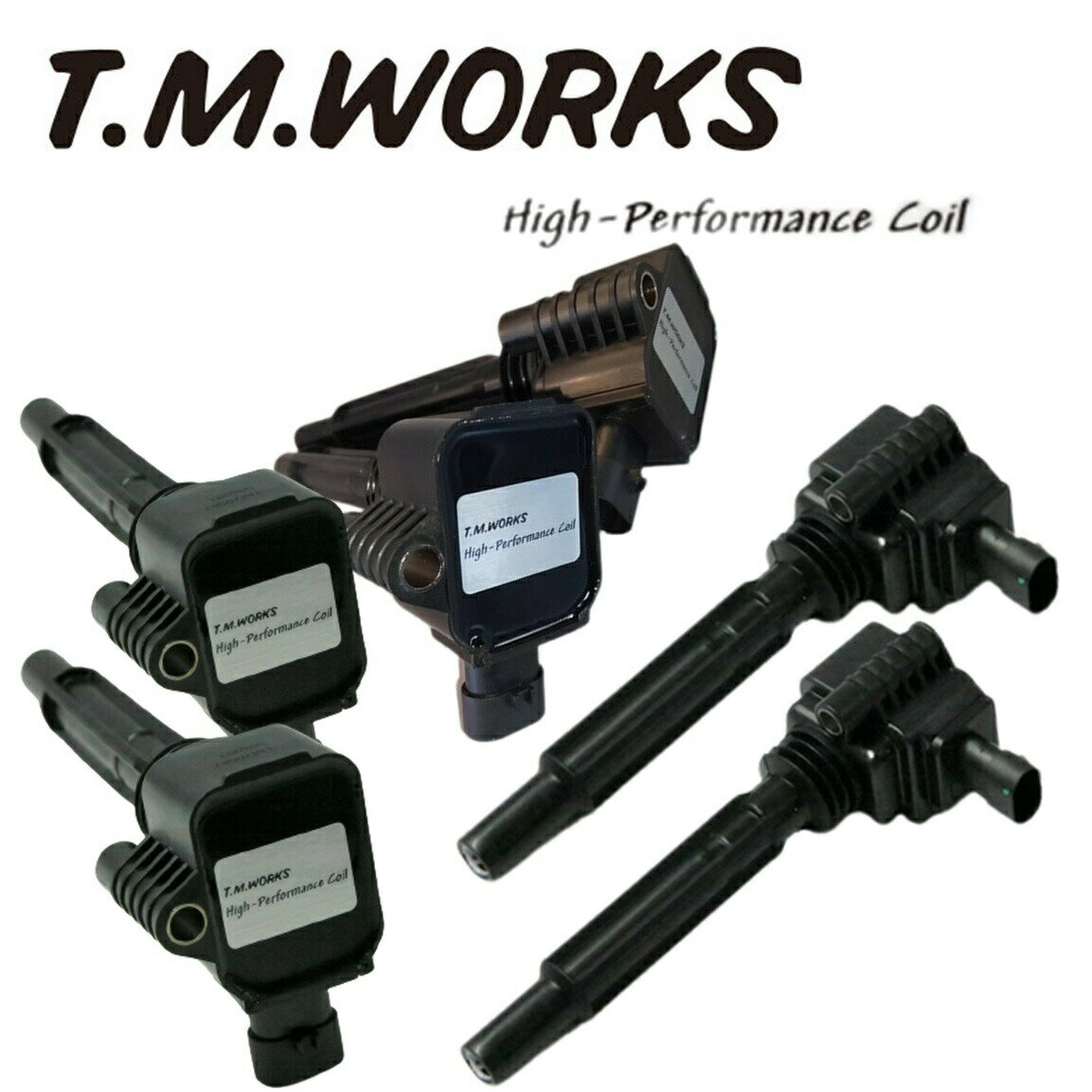 T.M.WORKS【TMワークス】ハイパフォーマンスコイル（TM04122）メルセデス・ベンツ Eクラス ワゴン (S212) E 400 (212.261) 年式:14y07～16y12 x1台分