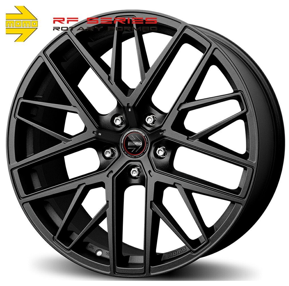 Rakuten - 【MOMO】モモ RFX-01 (アールエフエックス ゼロワン) 22x9.0 +40 5H/108 サンドブラストブラック (SB) × 1本