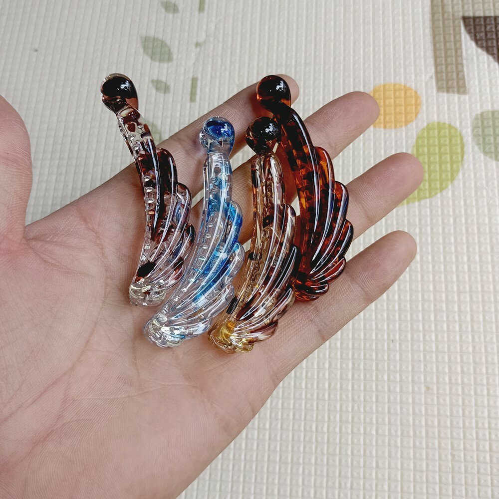 バナナクリップ ヘアクリップ レディース 女性 ヘアアクセサリー コンパクト 小さ...