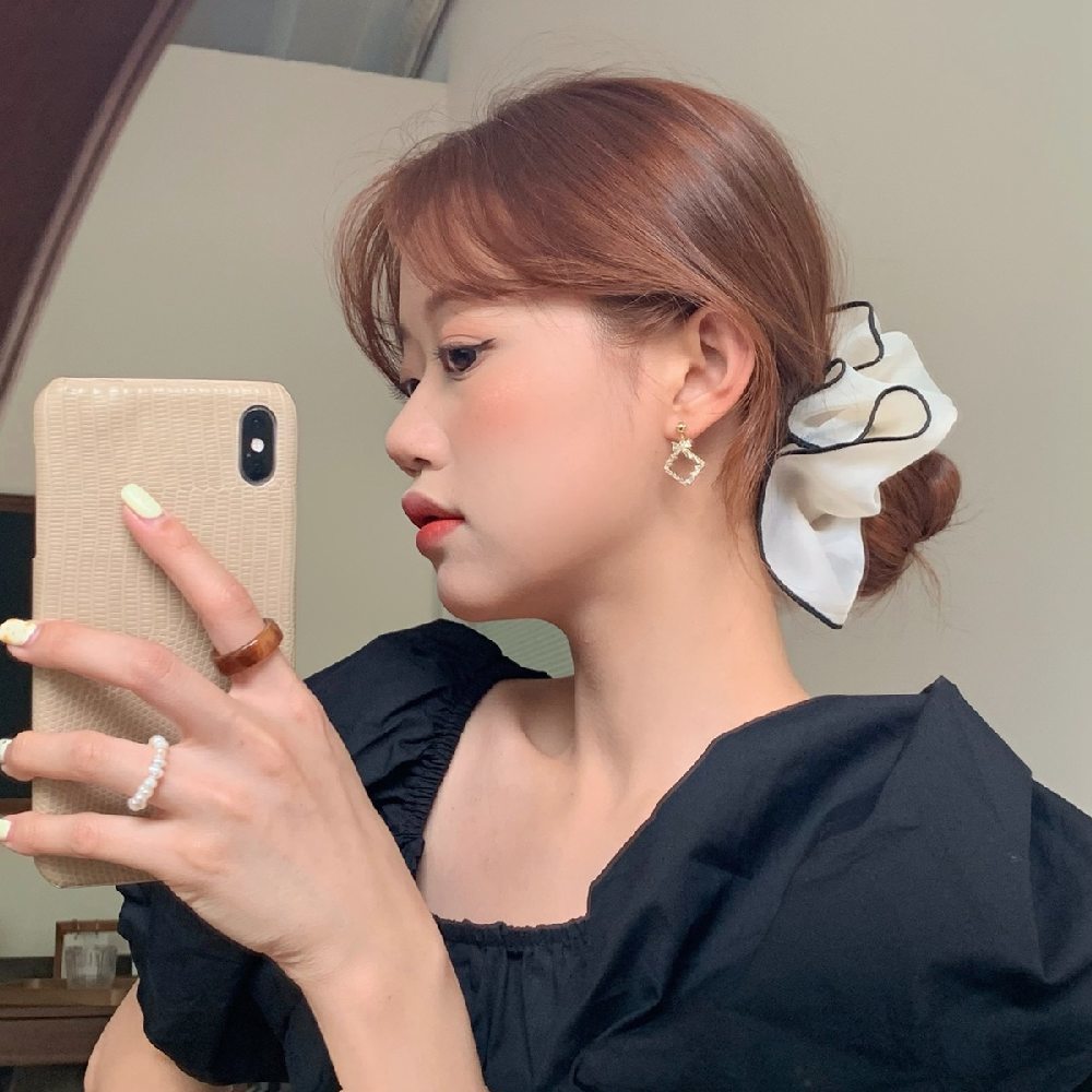 シュシュ ヘアゴム 単品 1個 ヘアアクセサリー レディース 女性 大人 まとめ髪 ヘ...
