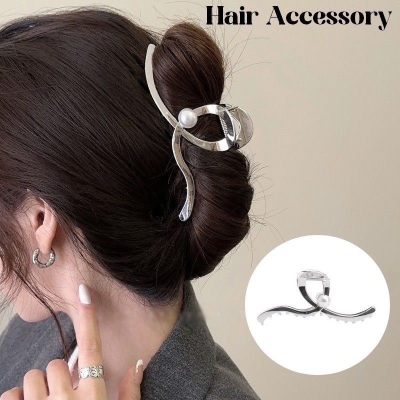 樂天商城 - ヘアクリップ バンスクリップ レディース 女性 ヘアアクセサリー ヘアアレンジ まとめ髪 髪飾り 髪留め おしゃれ シンプル
