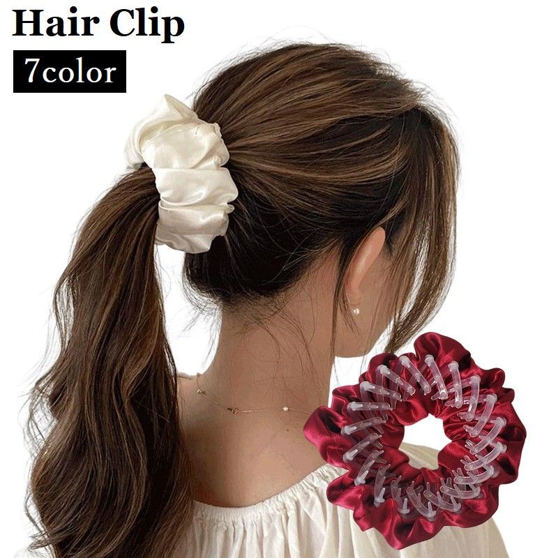 乐天商城 - ヘアクリップ ヘアリング レディース かわいい 髪留め 髪飾り おしゃれ まとめ髪 ヘアアクセサリー ヘアアレンジ ファッション小物