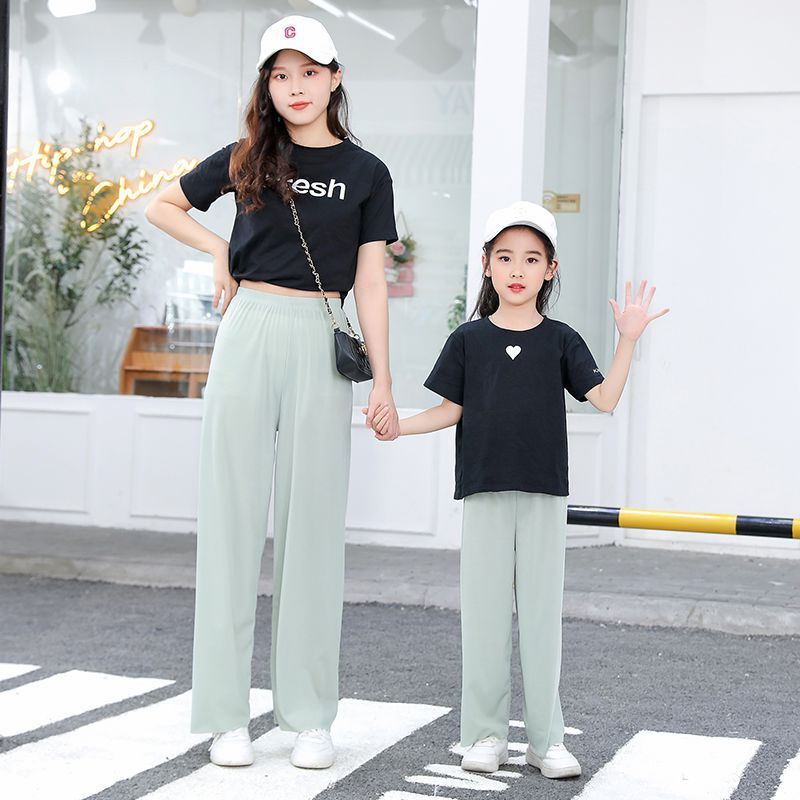 ロングパンツ ワイドパンツ 長ズボン キッズ 子供服 子ども服 女の子 男の子 ユニ...