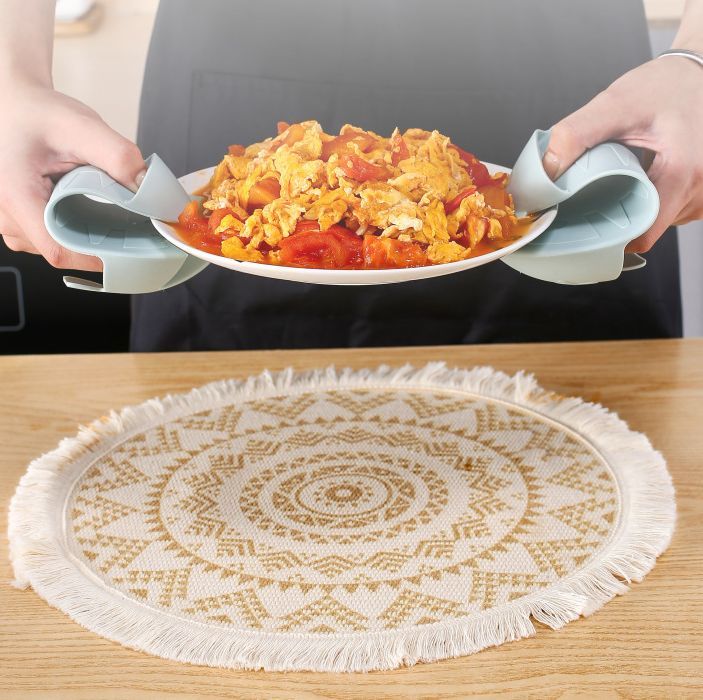 鍋つかみ 単品 片手用 鍋掴み オーブンミトン キッチングローブ 耐熱グローブ 料理...