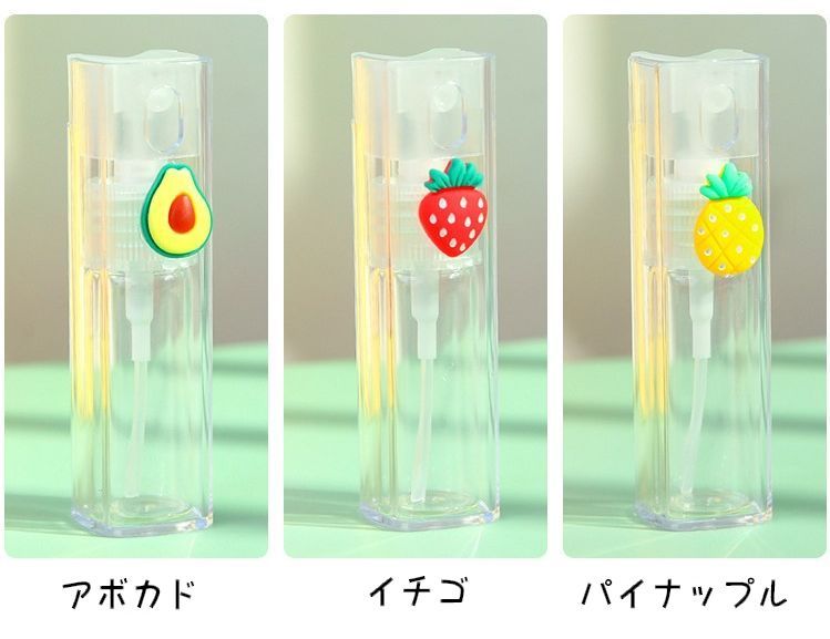 アトマイザー スプレーボトル 詰替容器 詰め替えボトル 10ml 携帯用 持ち運び スプレー クリア 透明 ミニボトル 霧吹き おしゃれ かわいい 香水 アロマ ボトル 旅行 コンパクト シンプル moccasin-10389974 BACKYARD FAMILY インテリアタウン サンプル画像3