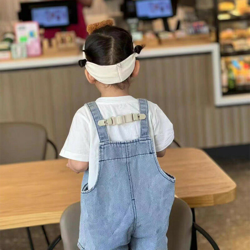 サロペットクリップ サスペンダー クリップ ベビー服 キッズ 子供 オーバーオール ...