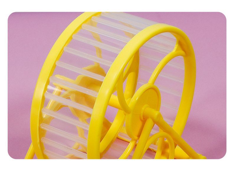 ハムスター ホイール 回し車 小動物用品 小動物 ベアリング プラスチック製 車輪 ...