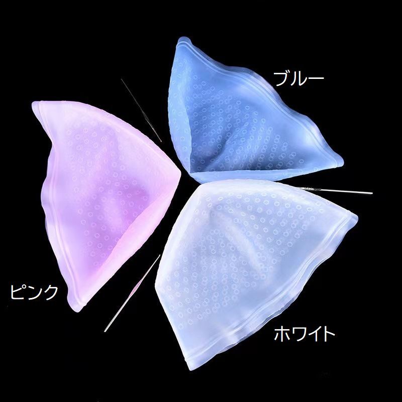 ヘアカラーキャップ ニードル付き カラーリング セルフカラー 毛染めキャップ メッシュ ハイライト ブリーチ 部分染め ヘアケア moccasin-10431210 BACKYARD FAMILY インテリアタウン サンプル画像3