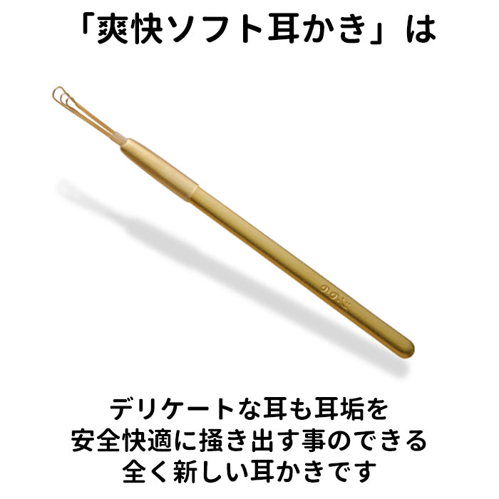 ののじ 耳かき 好評 レギュラー スモール 爽快ソフト耳かき 耳掻き 日本製 子供 子ども ワイヤー 耳掃除用品 小さめ 乾性耳 湿性耳 プチギフト 敬老の日 プレゼント EW-03Gn EWS-03 衛生日用品 3