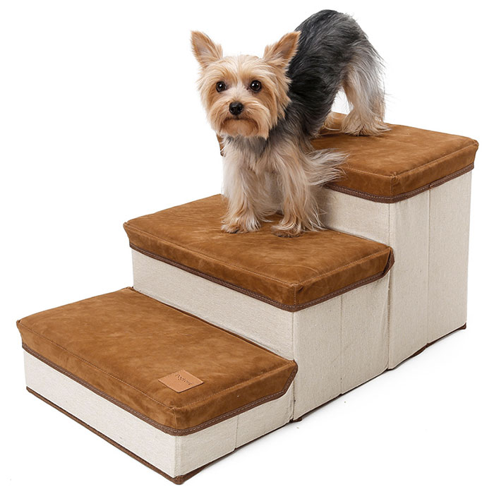 ペットスロープ ドッグステップ 楽天 ソファ 犬用 ペット の 階段 犬 スロープ ステップ 踏み台 収納ボックス ベッド 小型犬 シニア 犬高齢犬 介護用品 インテリア おしゃれ グッズ ペットグッズ ペット用品 moccasin-10022194 BACKYARD FAMILY インテリアタウン サンプル画像3