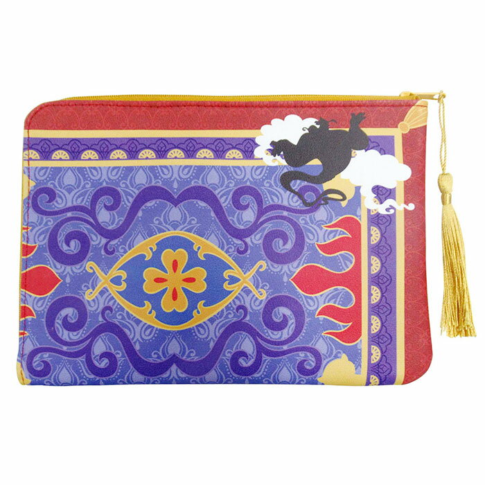 マルチケース 母子手帳 楽天 お薬手帳 ポーチ お薬手帳ケース 通帳 通帳ケース 母子手帳ケース ディズニー 家計管理 キャラクター グッズ 魔法の絨毯 ジーニー ミッフィー パスポートケース ケース 雑貨 小物入れ 3