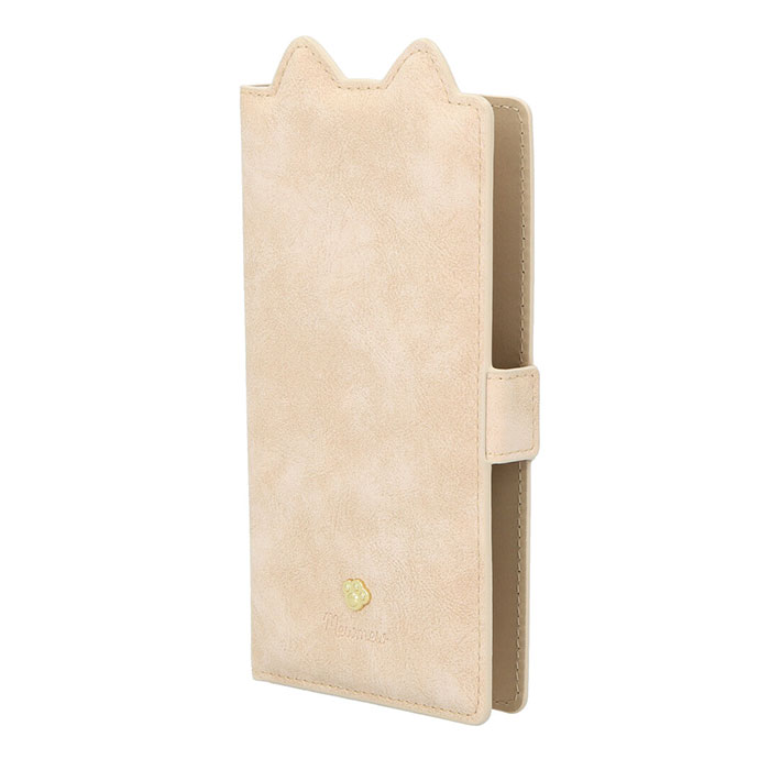 スマホケース手帳型 全機種対応 かわいい 楽天 マルチ 多機種対応 手帳型 手帳型ケース ケース スマートフォン スマホ Mewmew ミュウミュウ 猫 ネコ ねこ 耳 キュート 多機種対応 全機種 カードポケット ストラップ サイドマグネットフラップ おしゃれ かわいい スタンド機能