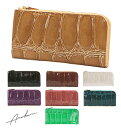 アルカン 長財布 レディース 1212613 長財布 レディース 1212-613 楽天 長財布（小銭入れあり） プレゼント ワニ 牛革 メンズ 男女兼用 ラウンドファスナー シンプル おしゃれ カード エナメル 財布 女性用 ウォレット ★L字ファスナー ARUKAN