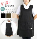 エプロン 無地 クラウドナイン Cloudnine ★かわいい ショート レディース チュニック 撥水加工 ナチュラル カフェ 動きやすい プロ シンプル 保育...