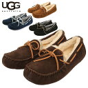 おすすめ UGG メンズ 楽天/正規品 レザー 楽天 本革 ボア ファー デッキシューズ ローファー アグ OLSEN オルセン