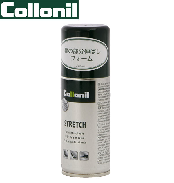 コロニル ストレッチ 100ml Collonil 楽天 起毛皮革 スムースレザー スウェードヌバック 靴のばし スプレー 靴が窮屈な時 伸ばす 延ばす 伸びる 延びる シューズケア用品 靴用品 靴がきつい時 お手入れ 用品手入れ 皮革伸ばし シューズ用 靴 の サイズ 伸ばし