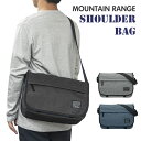 ショルダーバッグ メンズ 斜めがけ 楽天 軽い キッズ おしゃれ レディース 大きめ a4 ブランド マウンテンレンジ スポーティー カジュアル ブラック 黒 ...